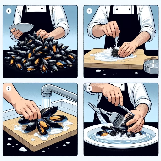 how to clean mussels