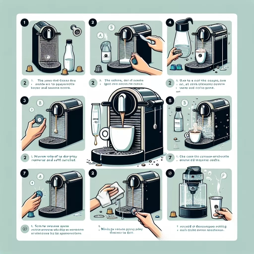how to clean nespresso machine