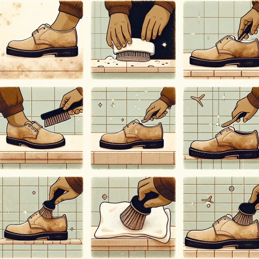 how to clean suede shoes
