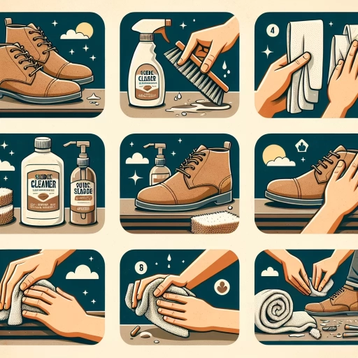how to clean suede
