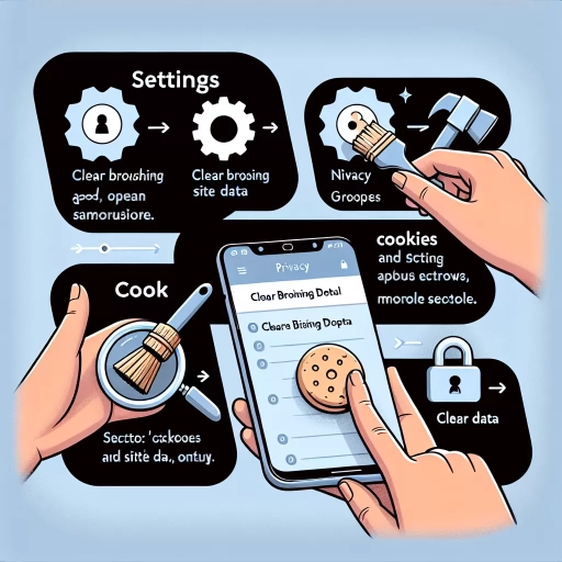how to clear cookies on android