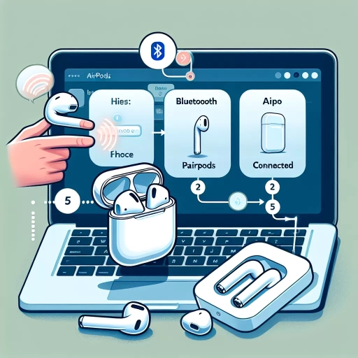 how to connect airpods to laptop