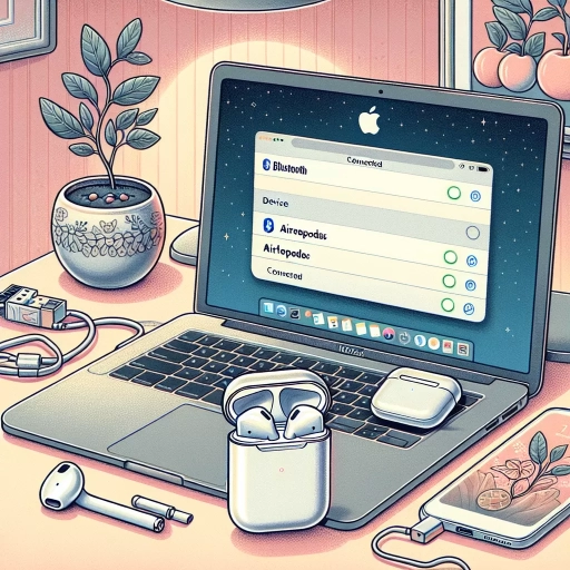 how to connect airpods to mac
