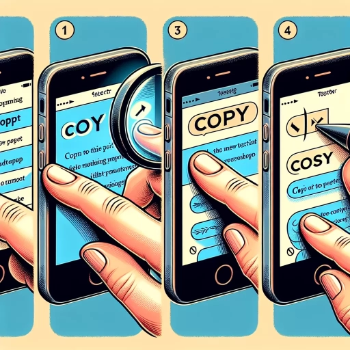how to copy and paste on iphone