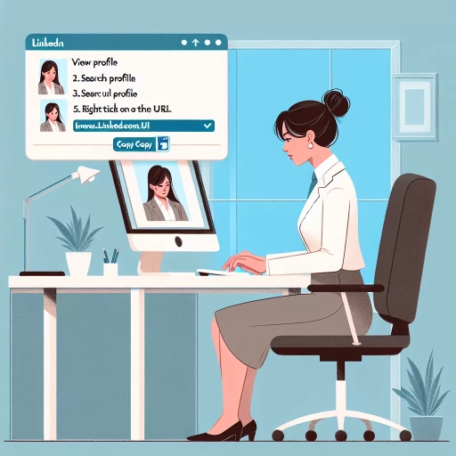 how to copy linkedin url