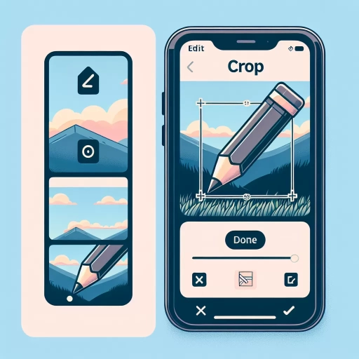 how to crop a photo on iphone