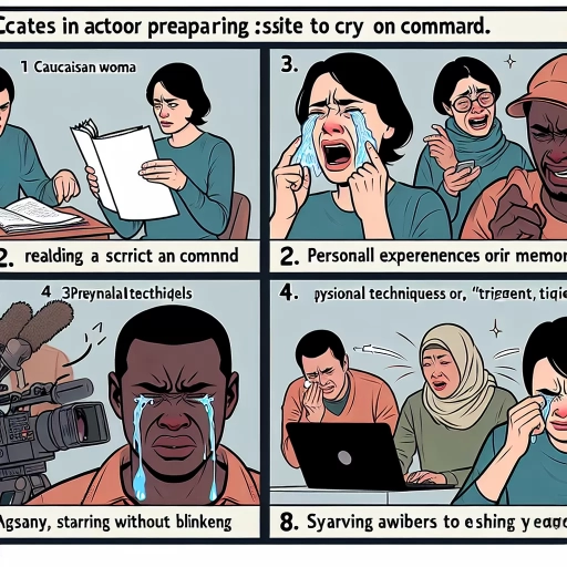 how to cry on command