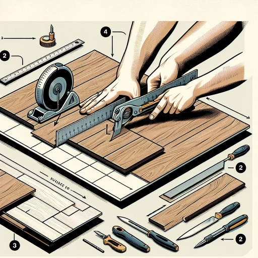 how to cut vinyl plank flooring