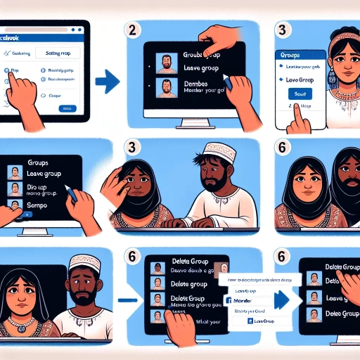 how to delete a facebook group