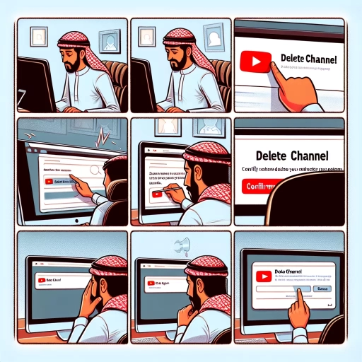 how to delete a youtube channel