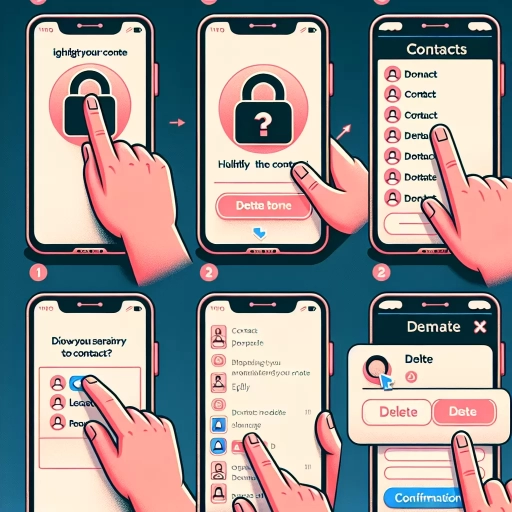 how to delete contacts from iphone