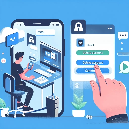 how to delete discord account