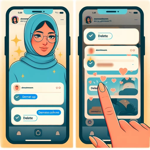 how to delete instagram comments