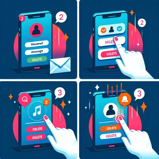 how to delete voicemail