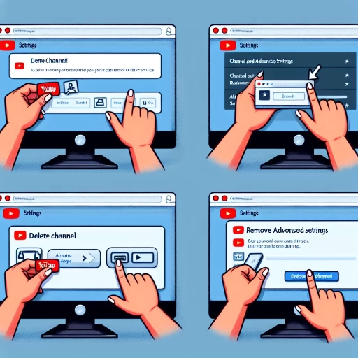 how to delete youtube channel