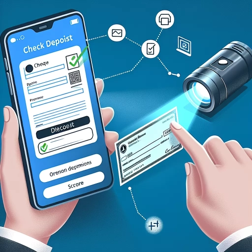 how to deposit a cheque online