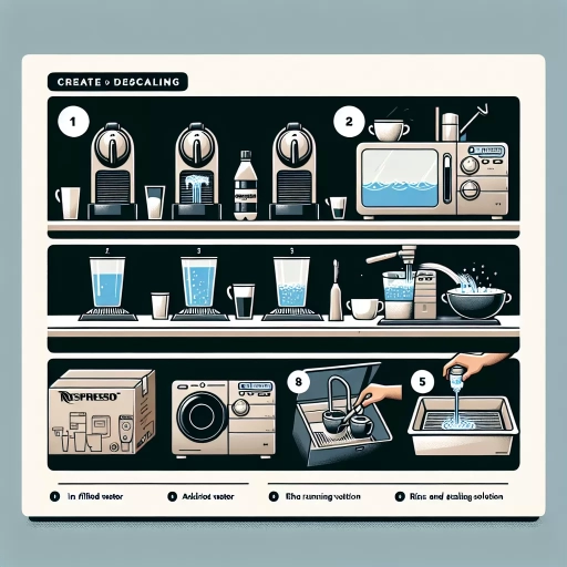 how to descale nespresso machine