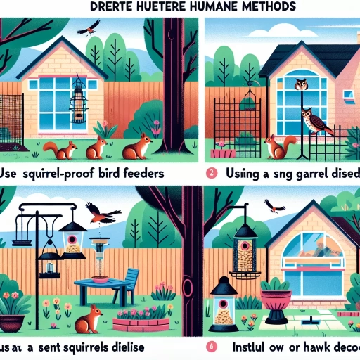 how to deter squirrels