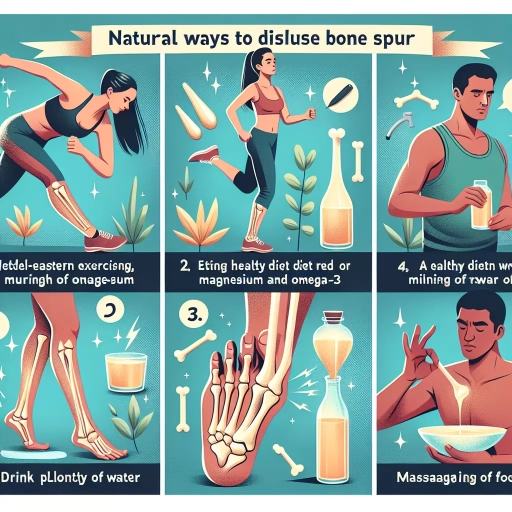 how to dissolve bone spurs naturally