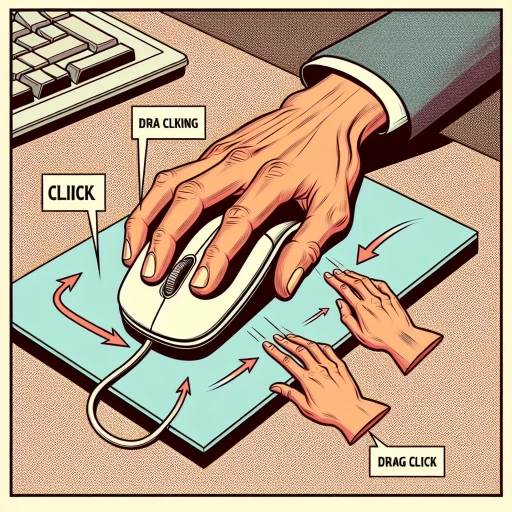 how to drag click