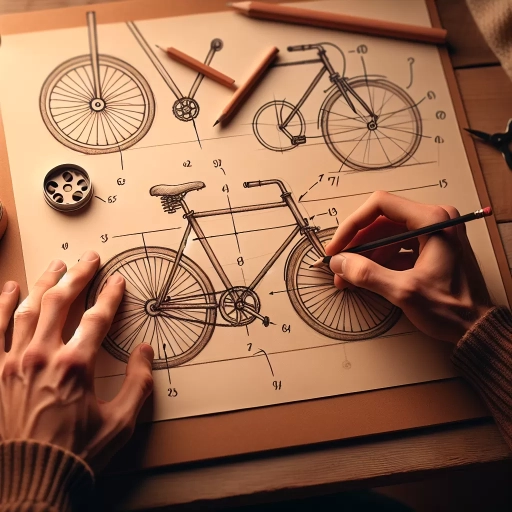 how to draw a bike