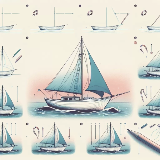 how to draw a boat