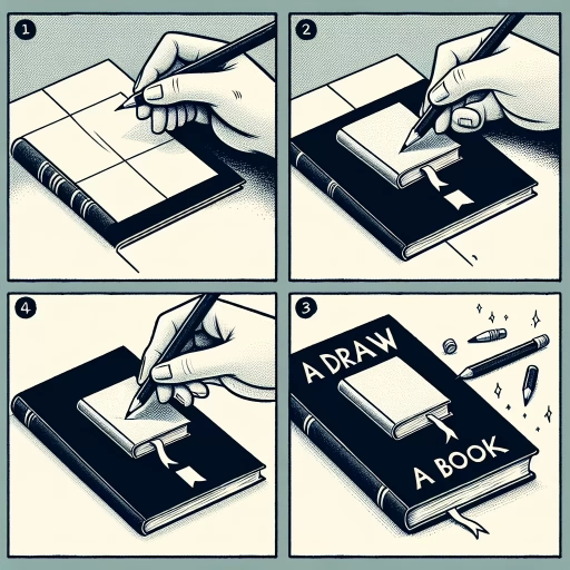 how to draw a book
