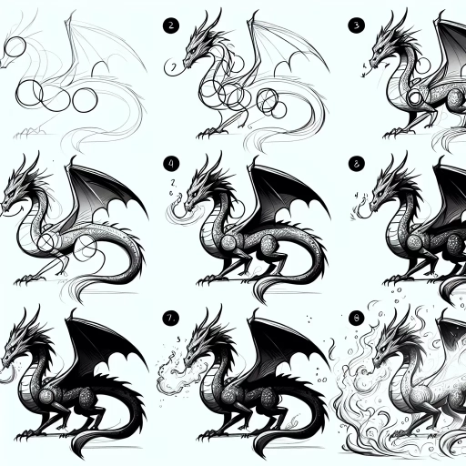 how to draw a dragon