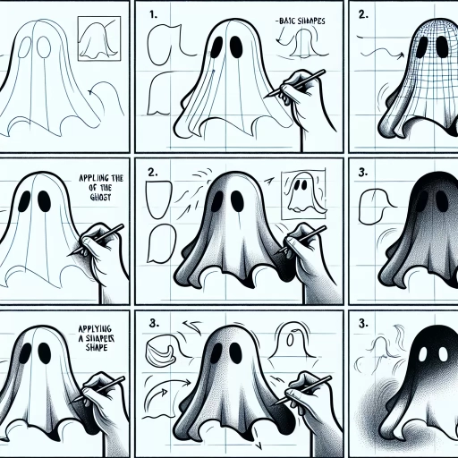 how to draw a ghost
