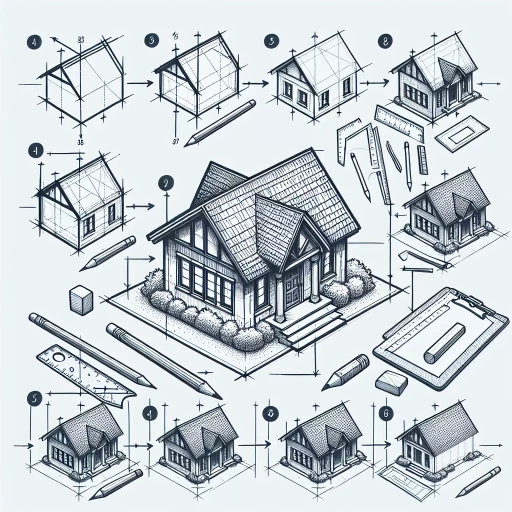 how to draw a house