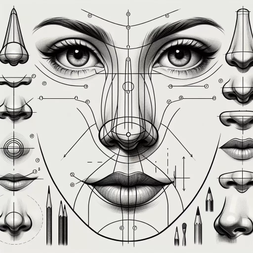 how to draw a nose