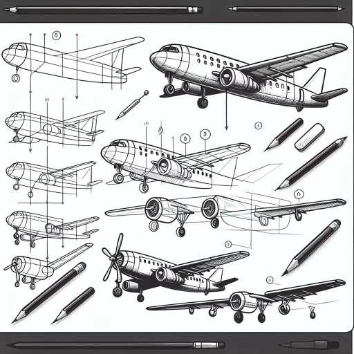 how to draw a plane