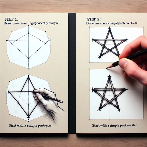 how to draw a star