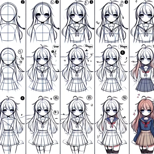 how to draw anime girl