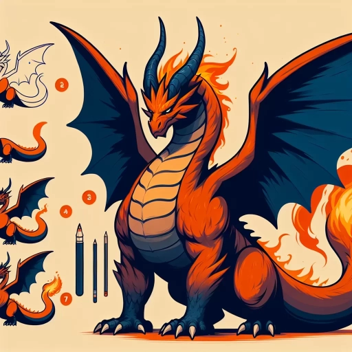 how to draw charizard