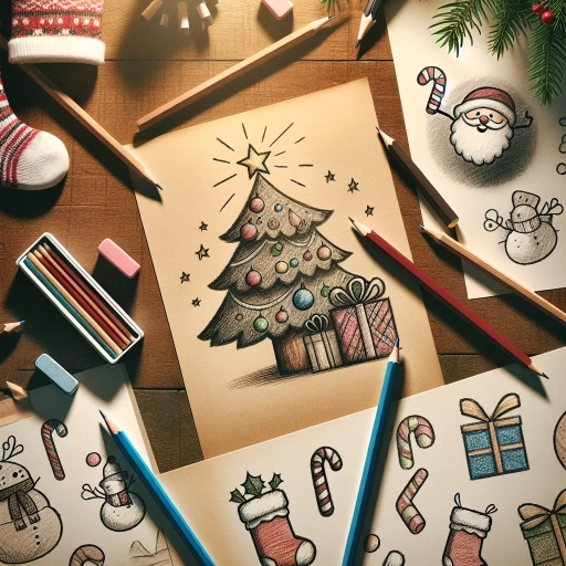 how to draw christmas stuff