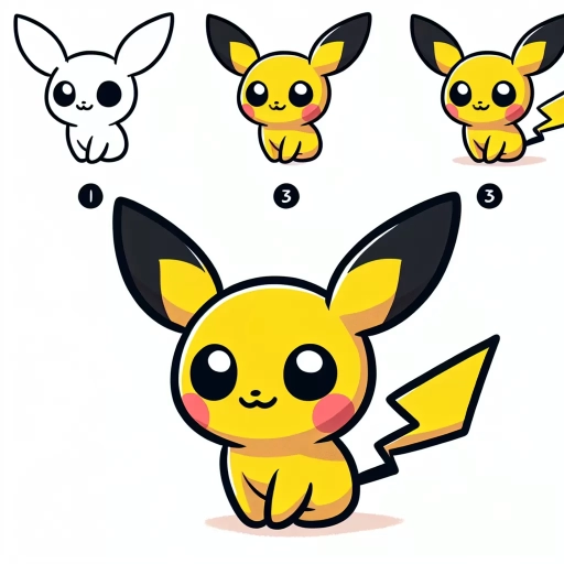 how to draw pikachu