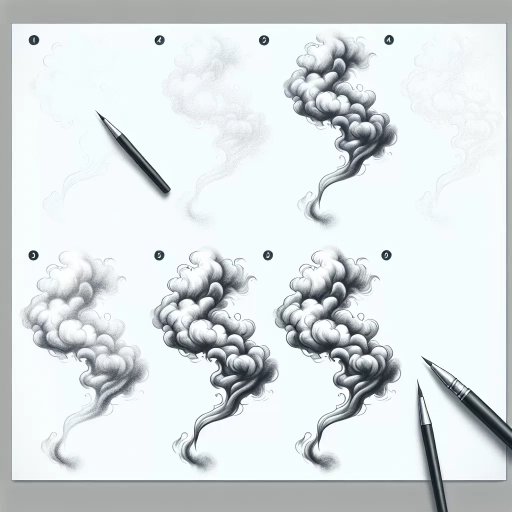 how to draw smoke