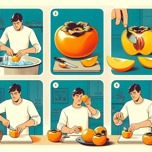 how to eat a persimmon
