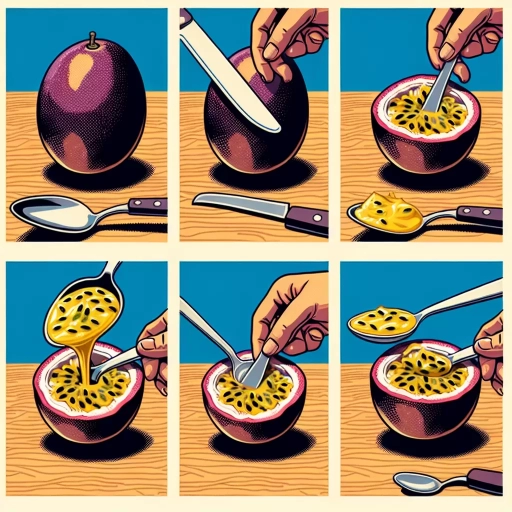 how to eat passion fruit