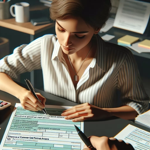 how to fill out a td1 form