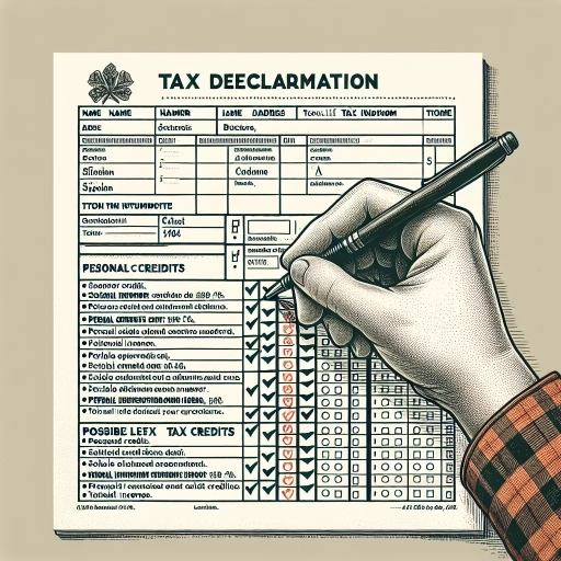 how to fill out td1 form