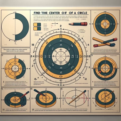 how to find the center of a circle