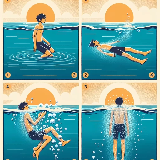 how to float in water