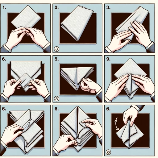 how to fold a pocket square