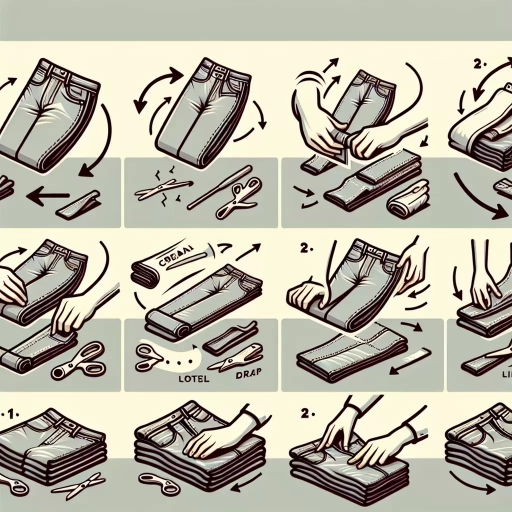 how to fold pants