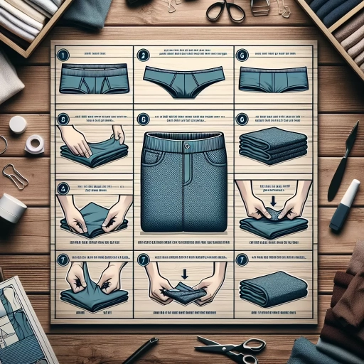 how to fold underwear