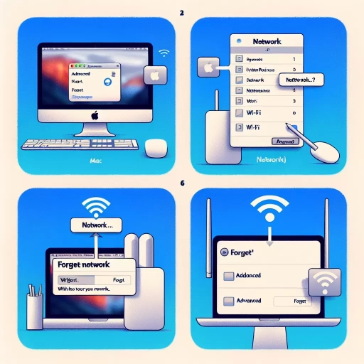 how to forget network on mac