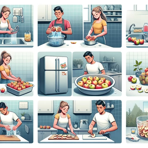 how to freeze apples