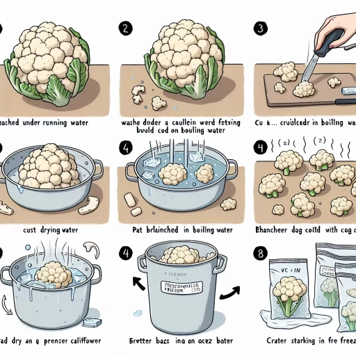 how to freeze cauliflower